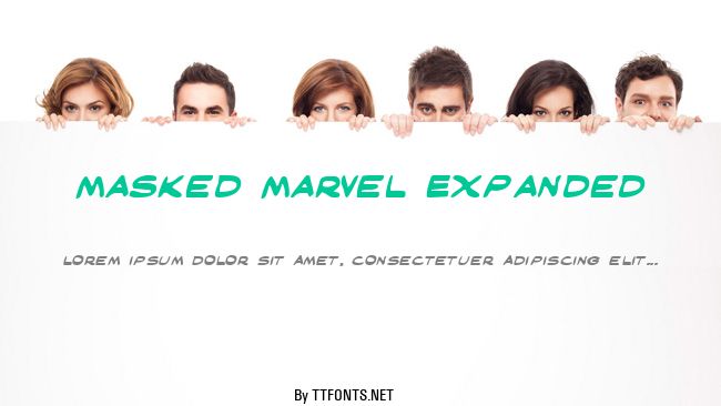 Masked Marvel Expanded example